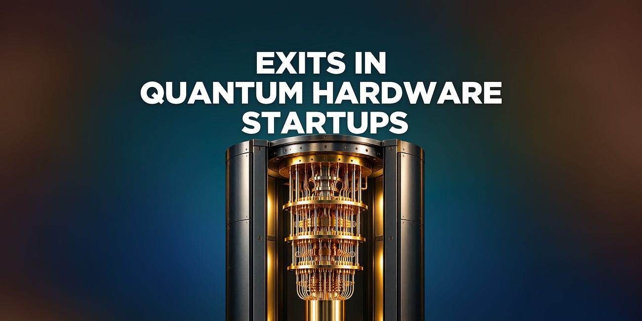 Exits in Quantum Hardware Startups