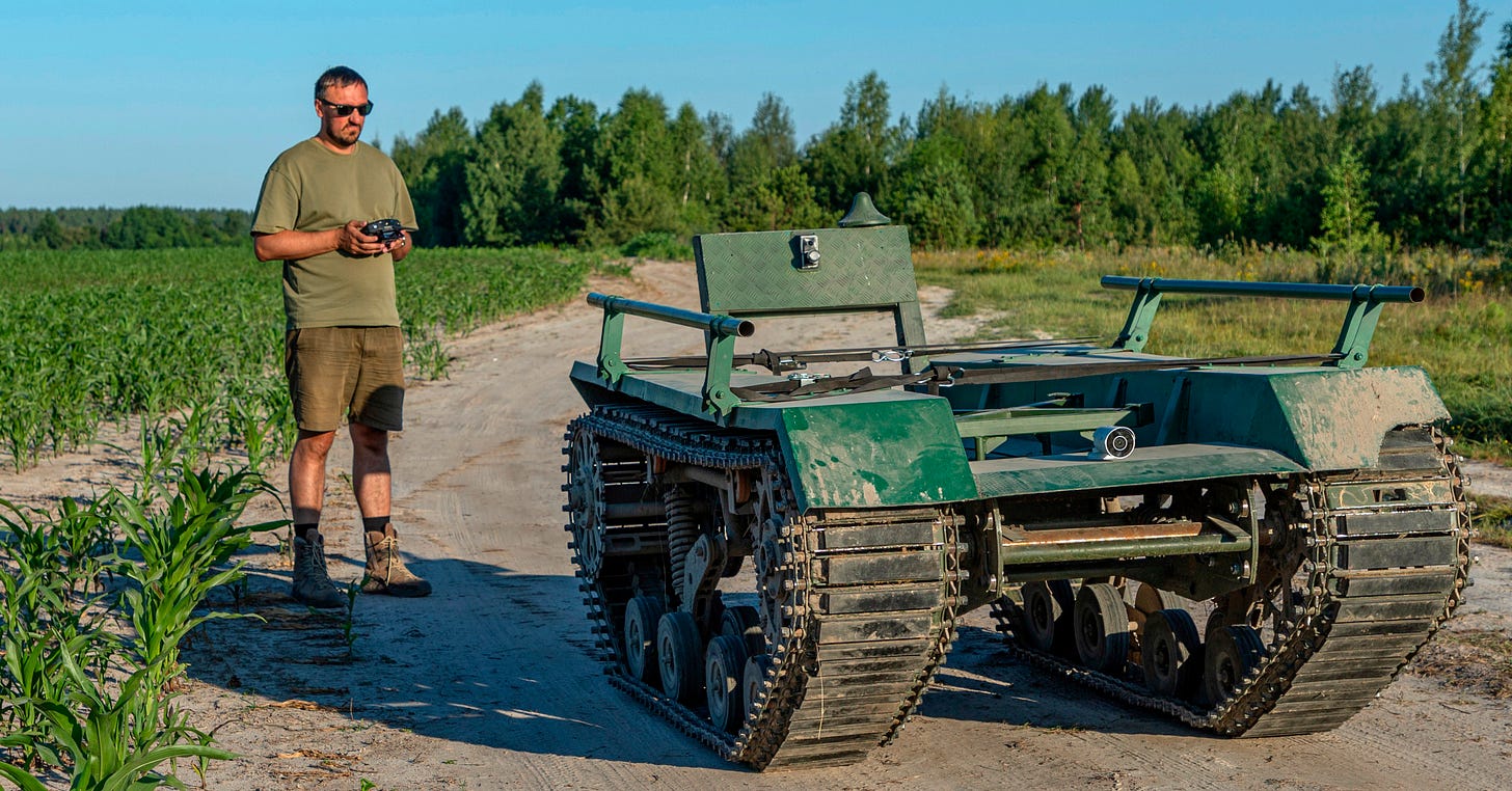 Ukrainian startups are creating a low-cost robot army to fight Russia