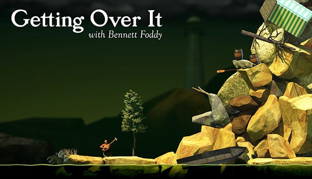 Save 80% on Getting Over It with Bennett Foddy on Steam