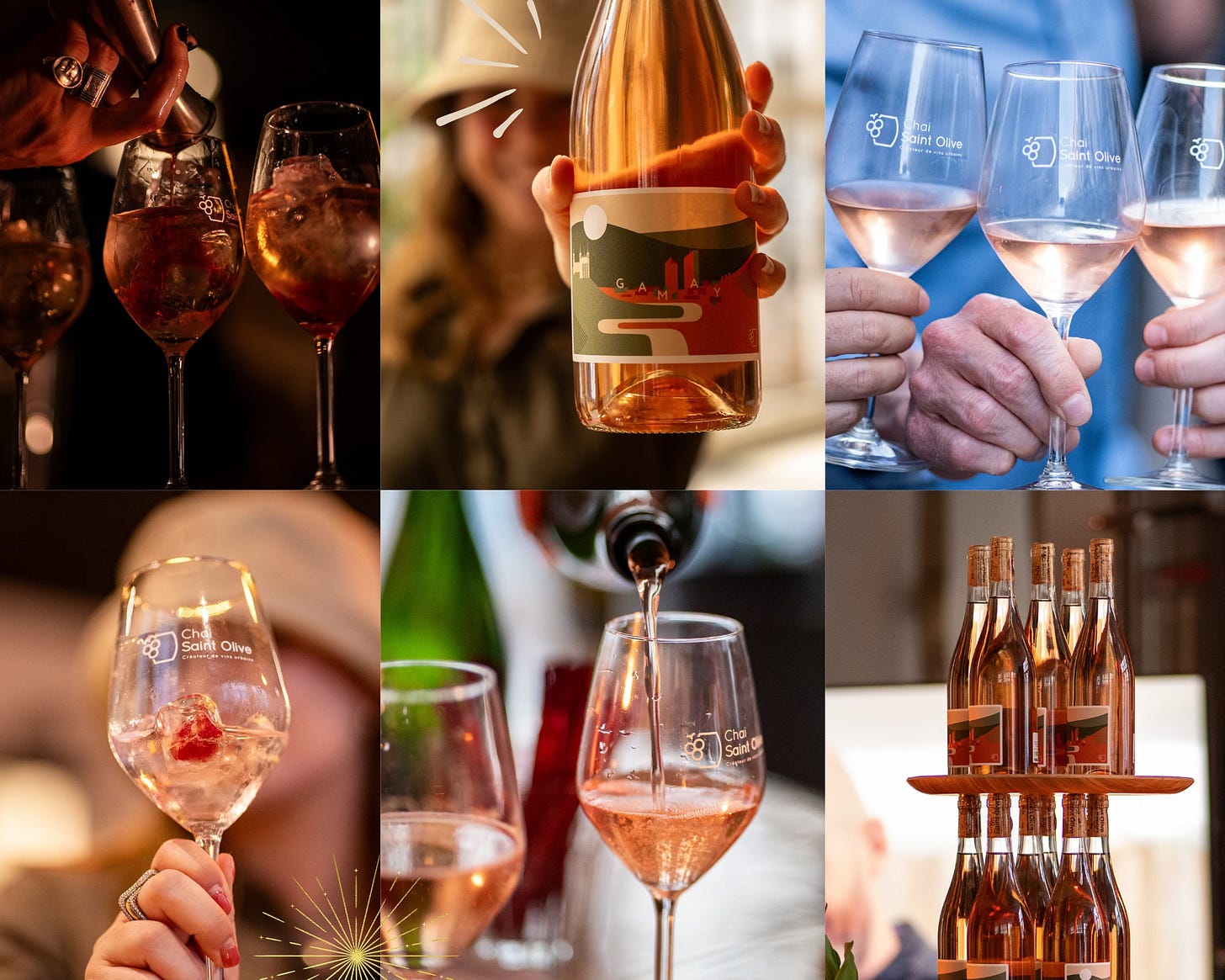 soirée rosé chai urbain