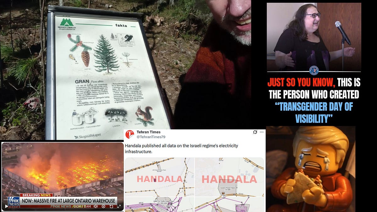 Trump makes the Epstein Empire's defeat a win👍 Communists burn Baal. Israel fails. 👺invisibility?