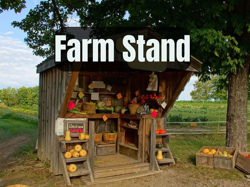 Unmanned Farm Stand