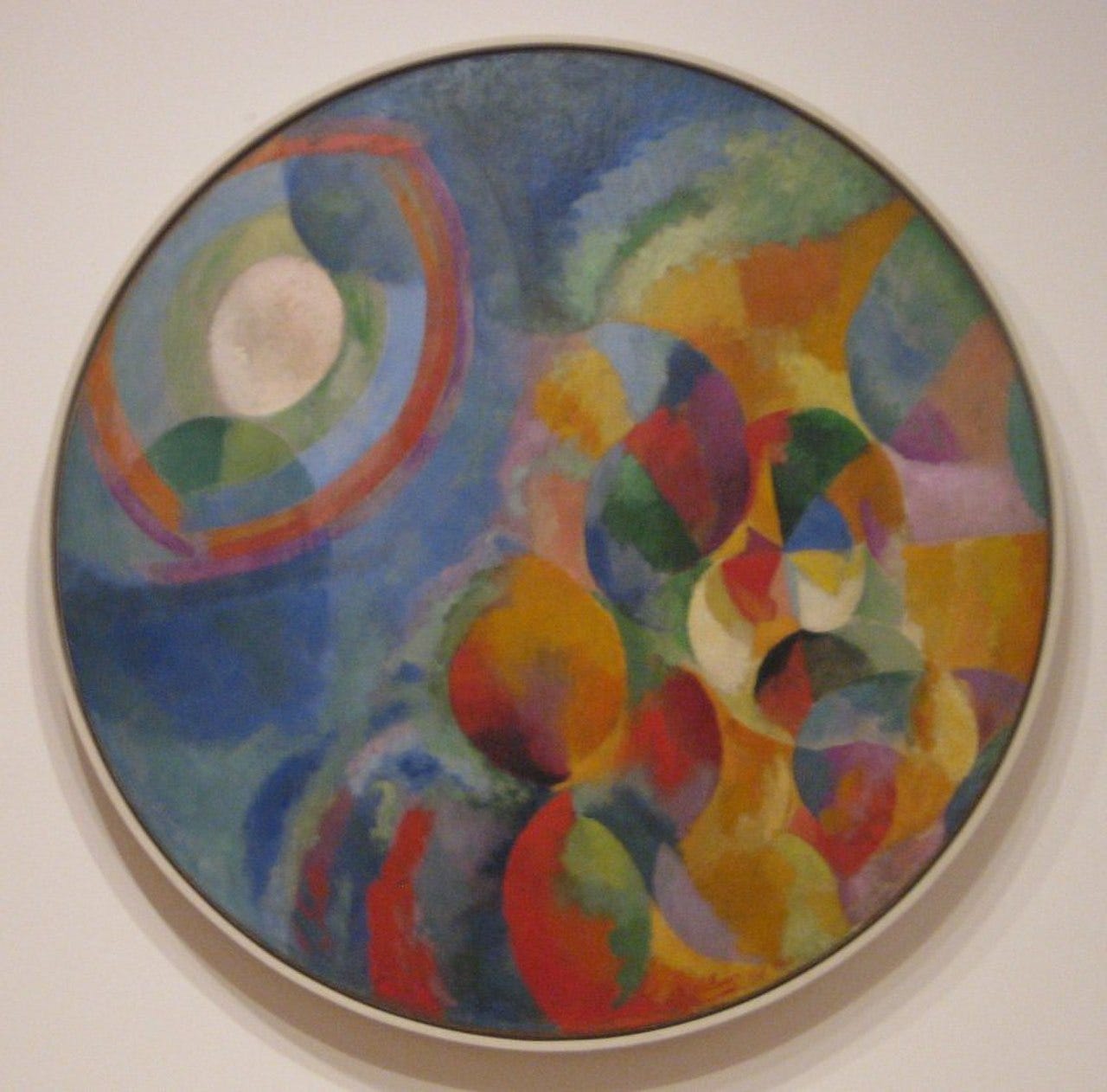 Simultaneous Contrasts Sun and Moon by Robert Delaunay