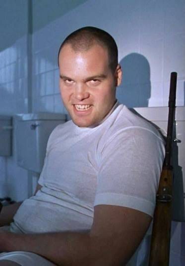 Vincent D'Onofrio played Pvt Pyle in Full Metal Jacket