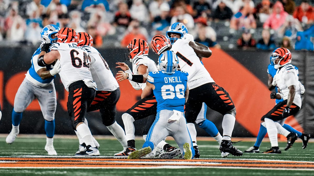 Came from the bottom: UDFA Eric O’Neill has Detroit Lions’ attention after football future nearly bottomed out