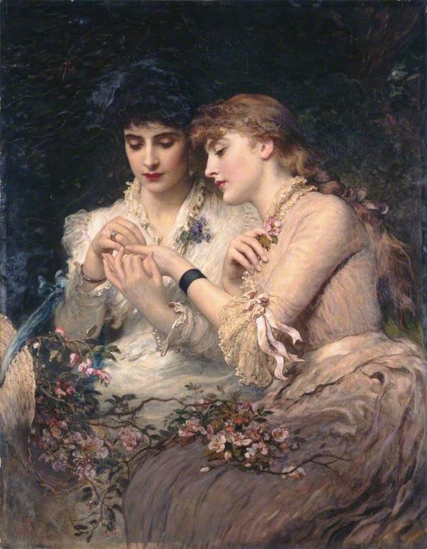 A Thorn Amidst the Roses by James Sant - Art Renewal Center