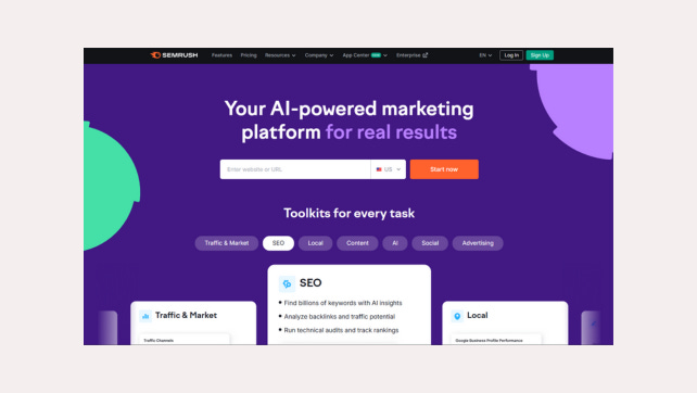 Semrush, SEO, competitive analysis