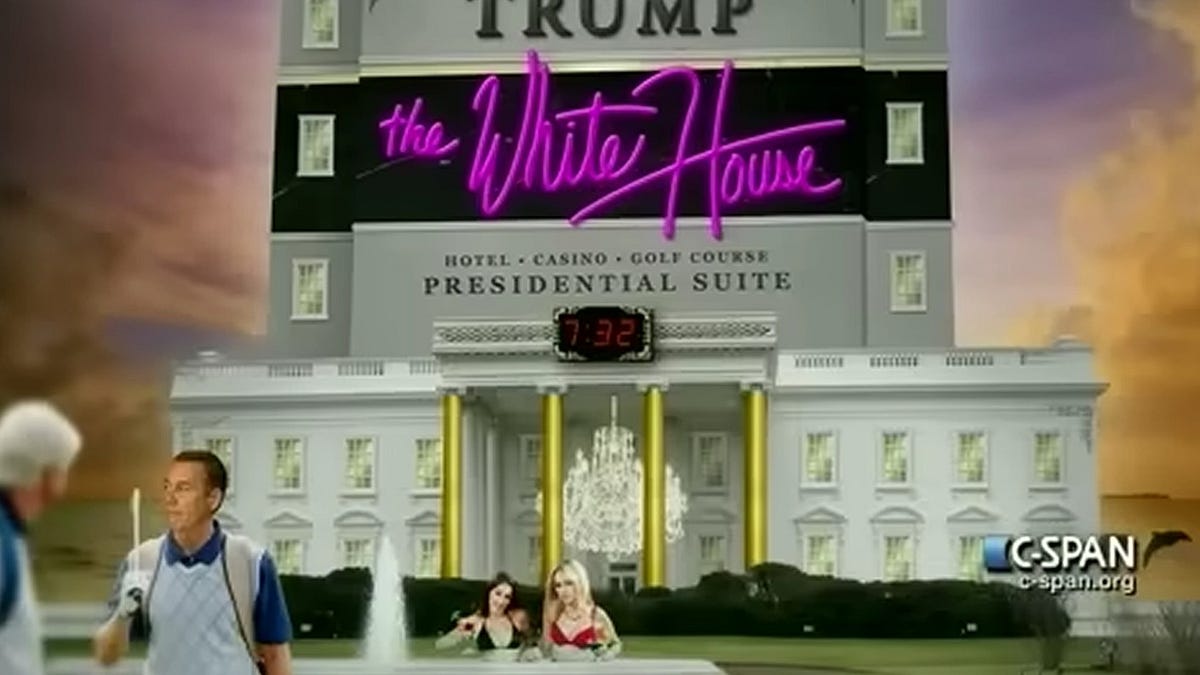 The Year Trump Made The White House Resemble A Tacky Russian Whorehouse
