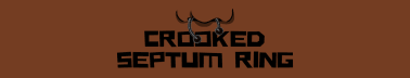 crooked septum ring
