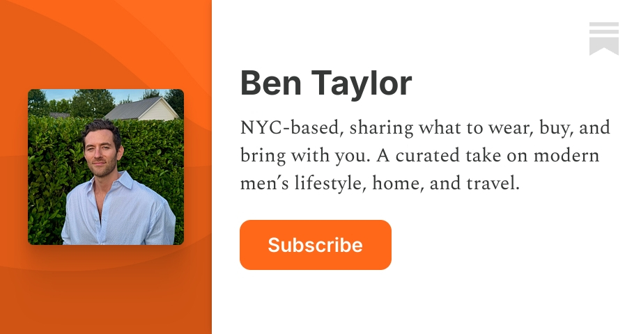 Ben Taylor | Substack