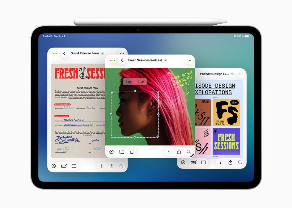 iPadOS 26 introduces powerful new features that push iPad even further -  Apple