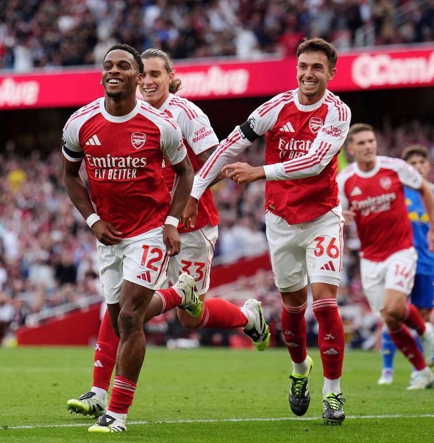 afcstuff on X: "Arsenal Player of the Month nominees for August 2025: Jurrien  Timber 🇳🇱 Gabriel Magalhães 🇧🇷 Riccardo Calafiori 🇮🇹 Martin Zubimendi  🇪🇸 Who is your pick, Gooners? 🤔 https://t.co/MluBP3MRQ0" / X