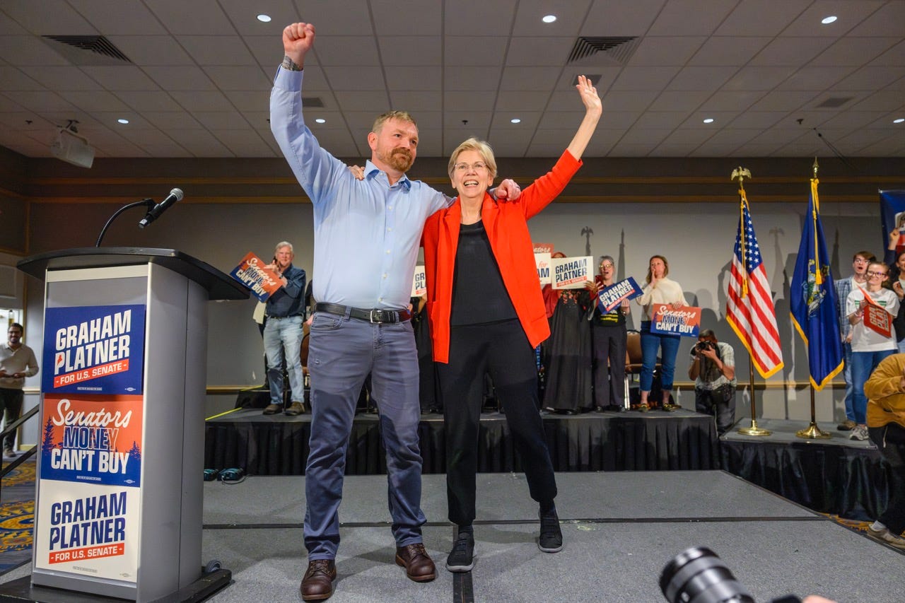 Graham Platner's popularity on display at Portland rally with Elizabeth Warren • Maine Morning Star Graham Platner's popularity on display at Portland rally with Elizabeth Warren • Maine Morning Star