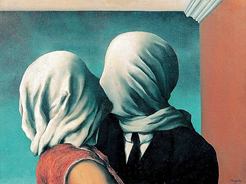 Les Amants" by René Magritte - The Lovers Painting Analysis Les Amants" by René Magritte - The Lovers Painting Analysis