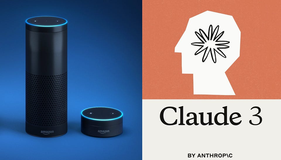 Newsletter artwork for “Claude Will Run Alexa, $1B for Sutskever, and High Demand for AI Coding Startups”