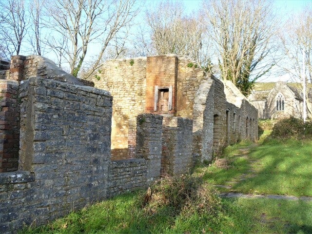 Tyneham village [2] by Michael Dibb