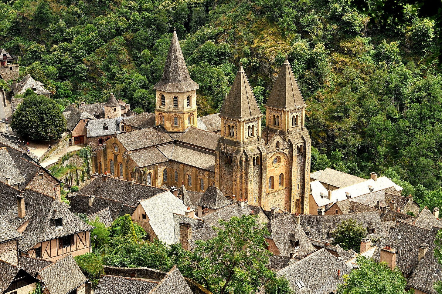 Church of Sainte-Foy, Conques, France.
