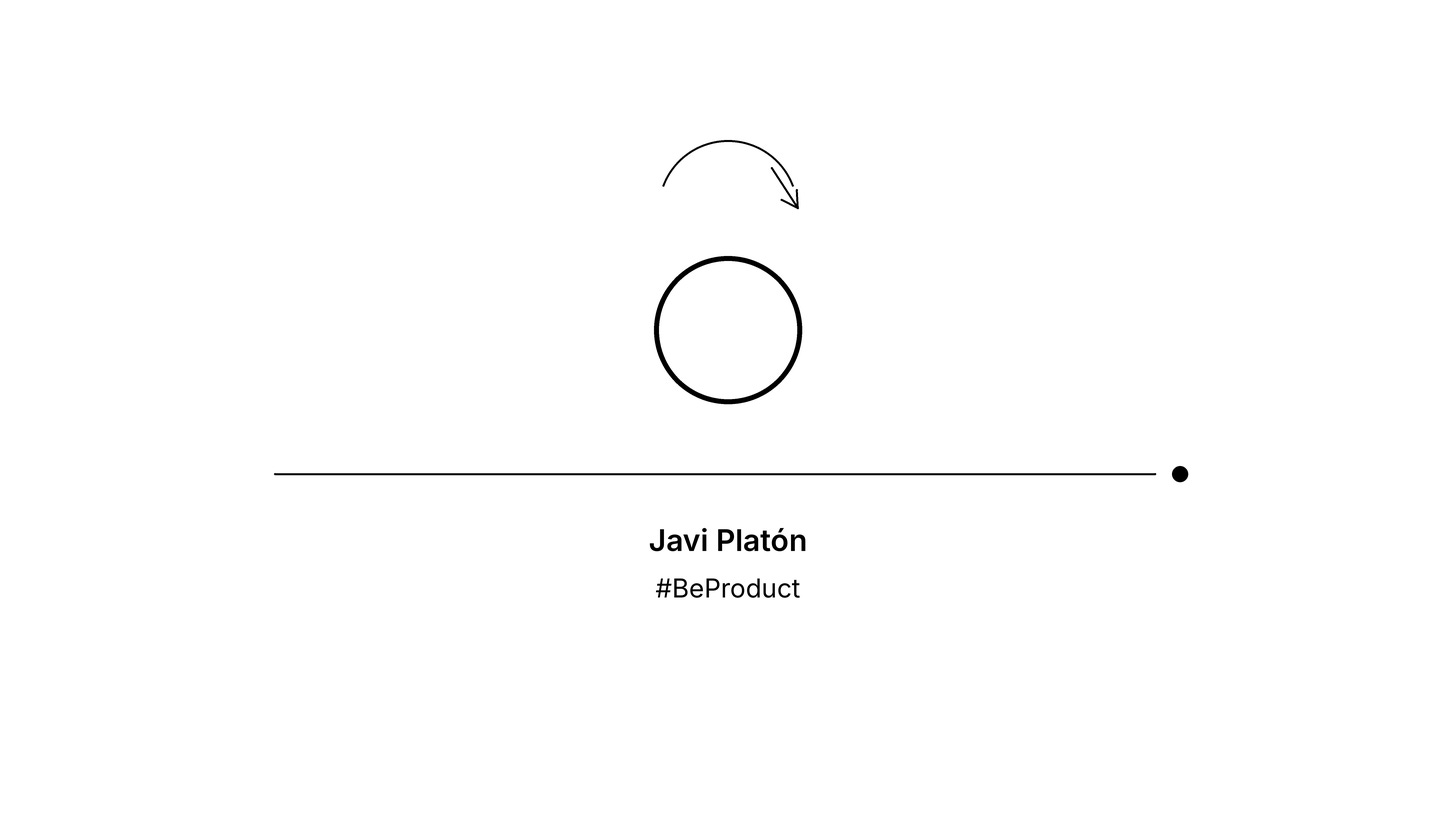 Feedback Be Product, por Javi Platón