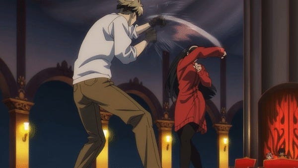 Loid Forger and Yor Forger fighting each other in Spy x Family, symbolizing how hiding our true identities creates unnecessary conflict and keeps us from real intimacy. Loid Forger and Yor Forger fighting each other in Spy x Family, symbolizing how hiding our true identities creates unnecessary conflict and keeps us from real intimacy.