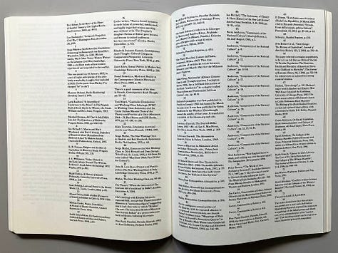 Page spreads from ‘Wanting something completely different’