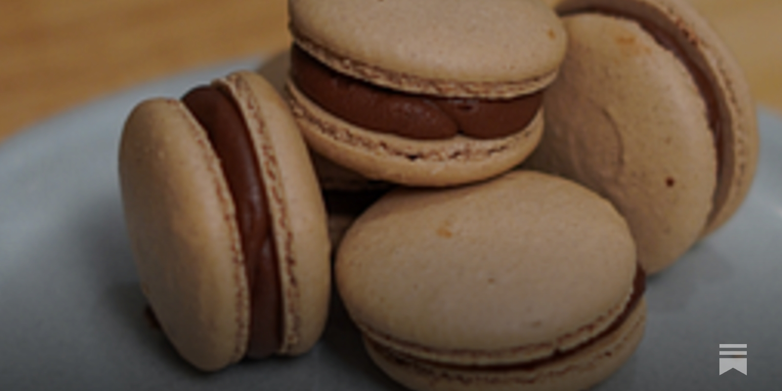 Chocolate Macaron Recipe - by Allison Chen