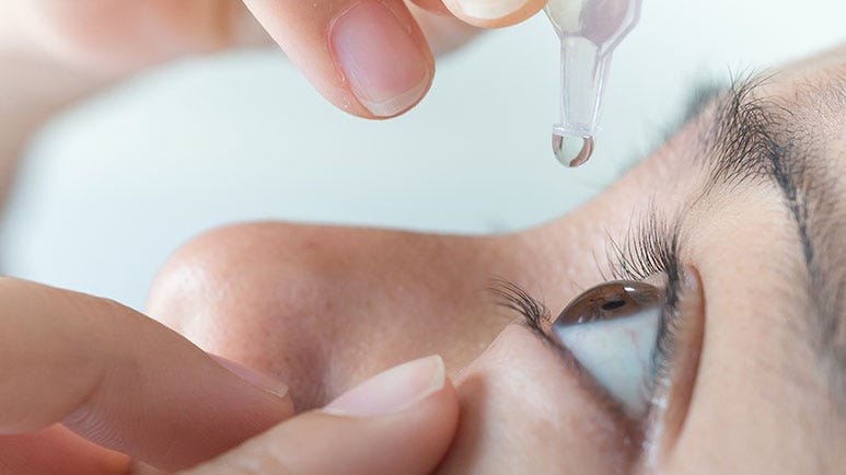 eye drops antibiotic resistant infection