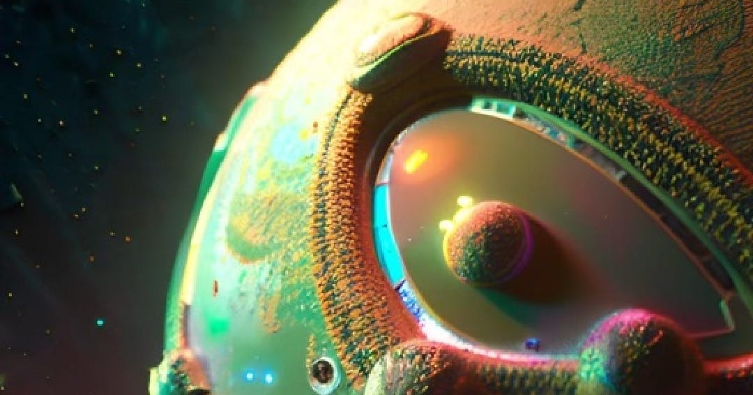 Image of what life on another planet might look like