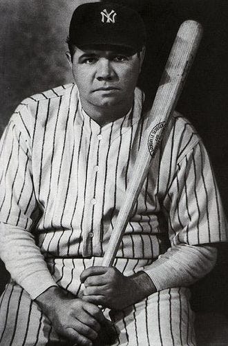 Babe Ruth, baseball star who actually did appear in a movie Babe Ruth, baseball star who actually did appear in a movie