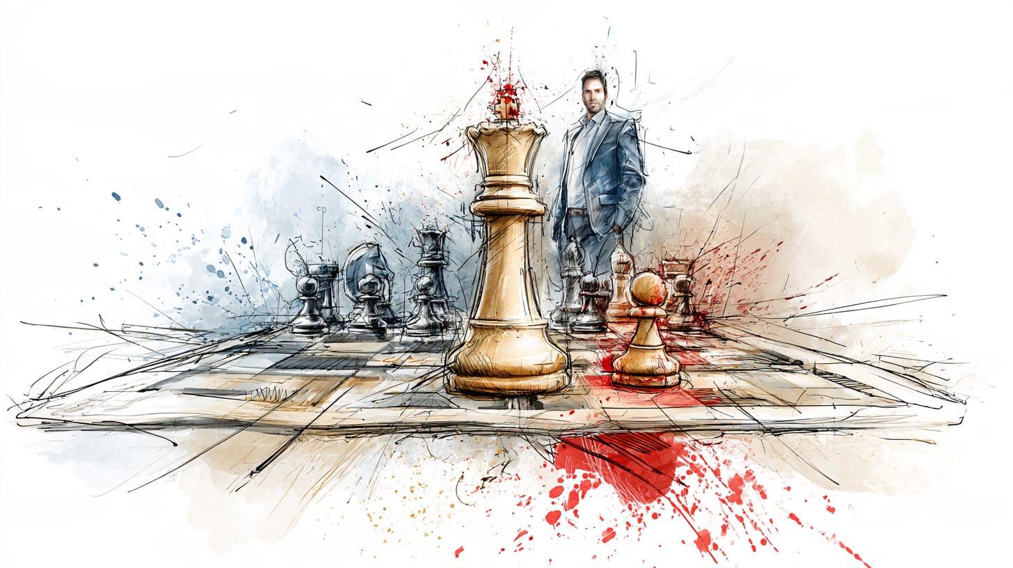 chess and checkers and making choices and big moved no people