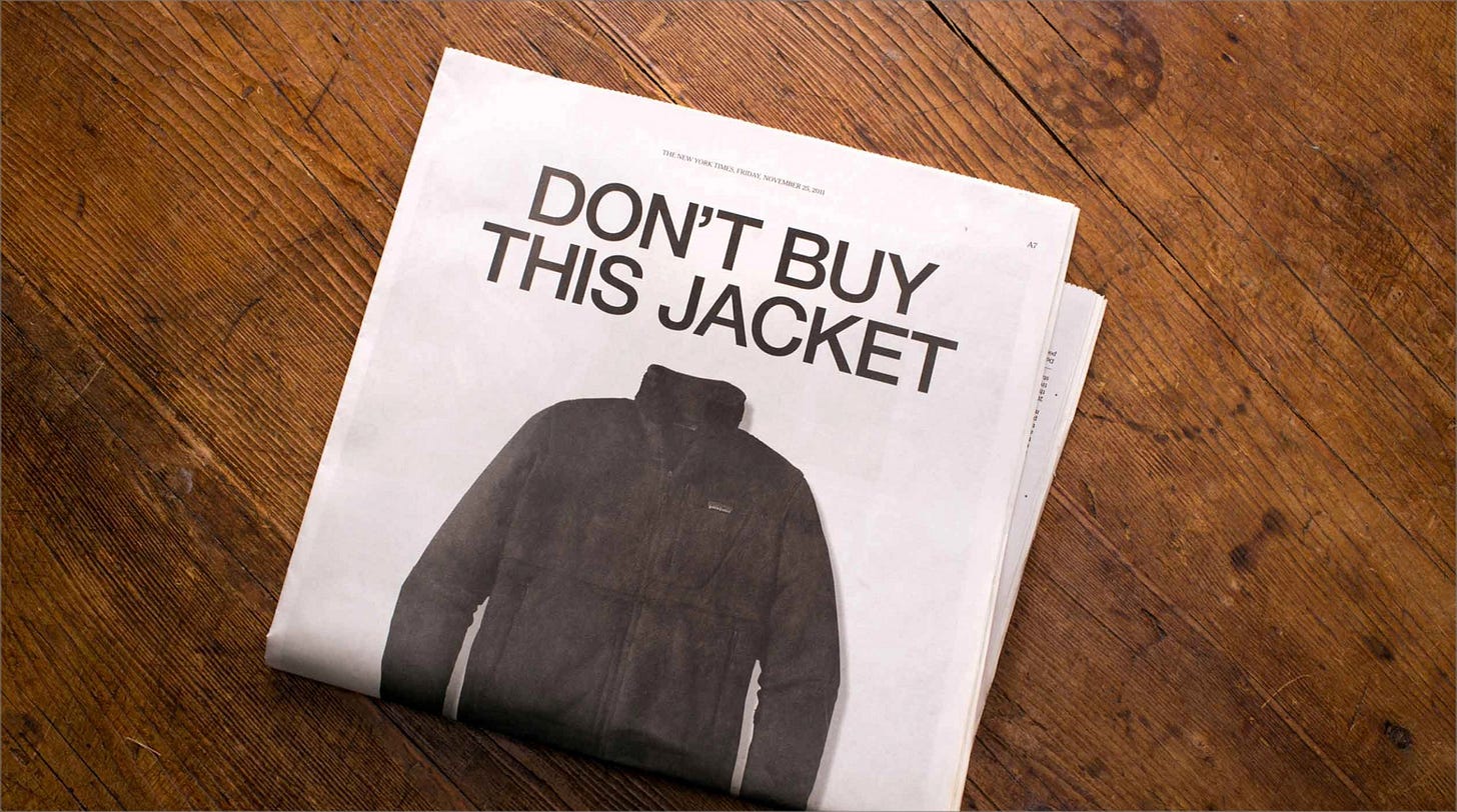 Campaña de Patagonia en Black Friday