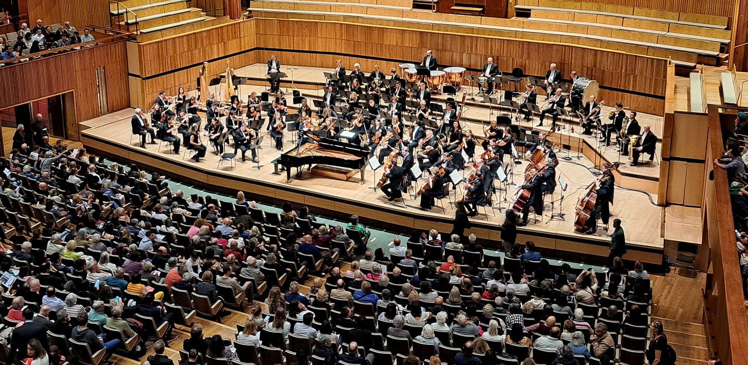 Orchestra at the London Southbank Centre