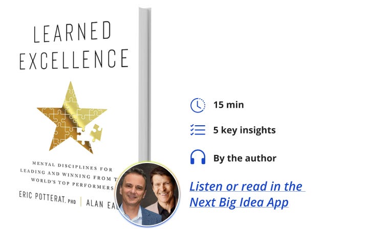 Learned Excellence Eric Potterat Alan Eagle Next Big Idea Club