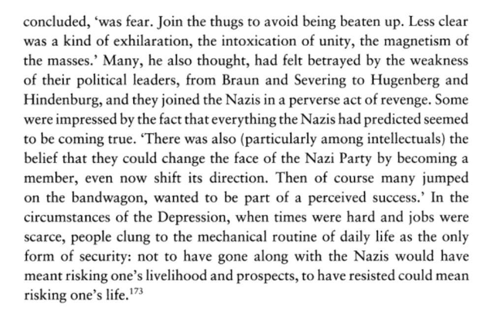 A passage from 'The Coming of the Third Reich'