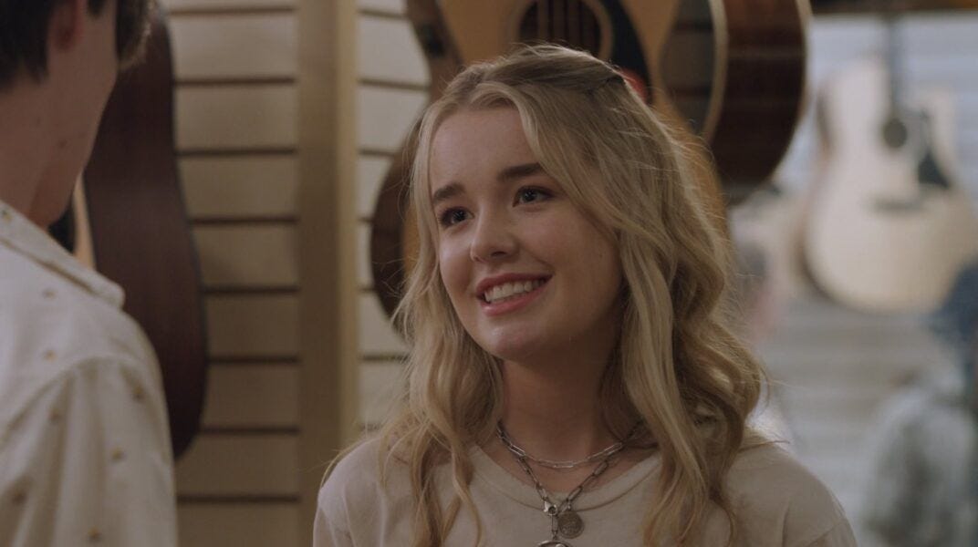 New girl Kit on Walker show. New girl Kit on Walker show.