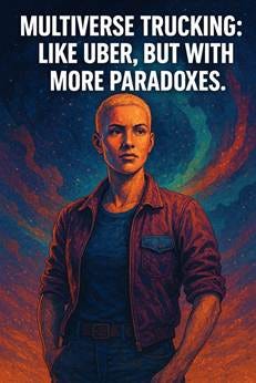 A person with short hair wearing a jacket