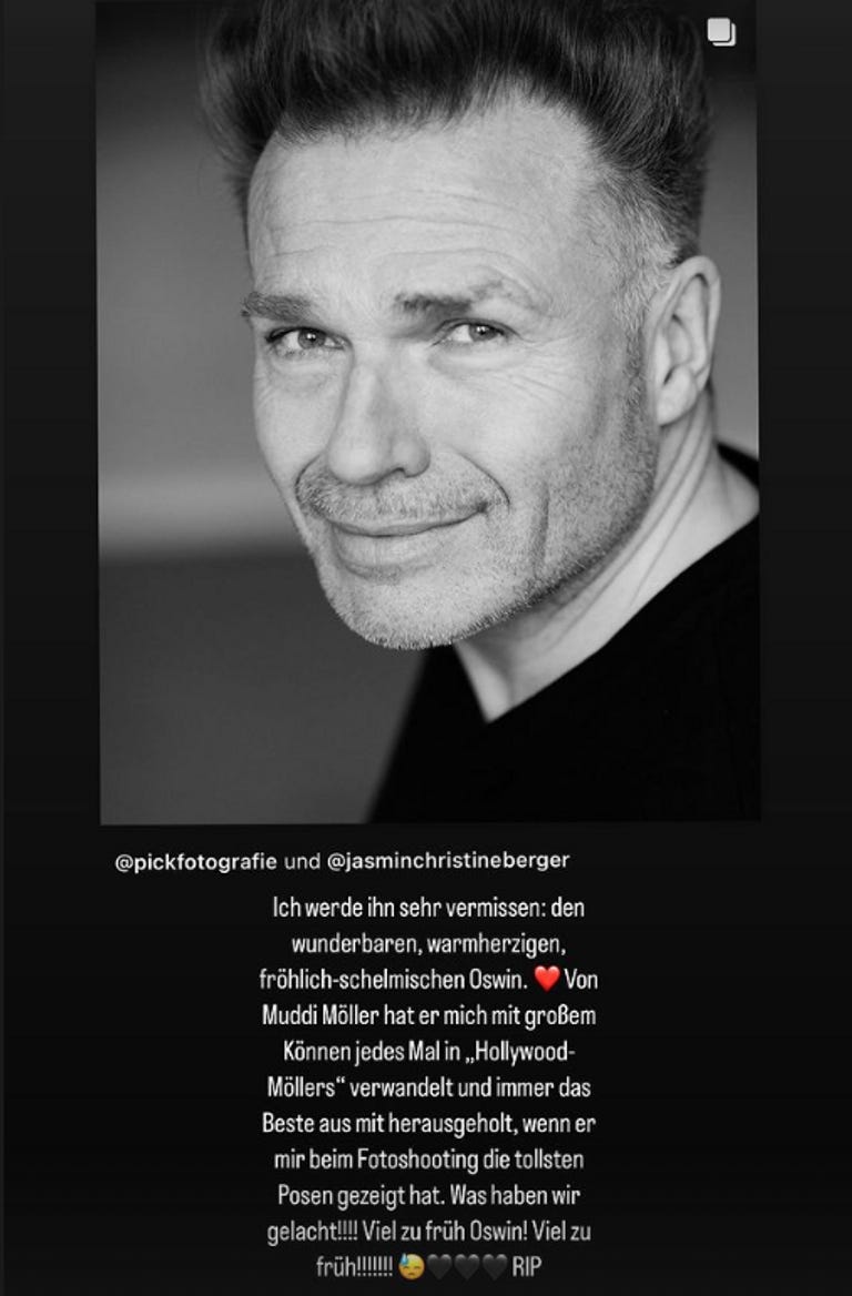 Annett Möller posts a funeral post. Annett Möller posts a funeral post.