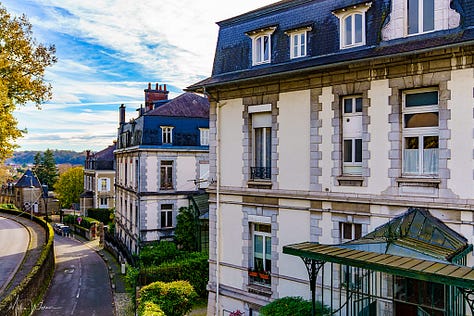 City center buildings