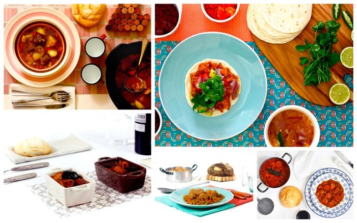 Carnes. Diez recetas para crock pot o slow cooker