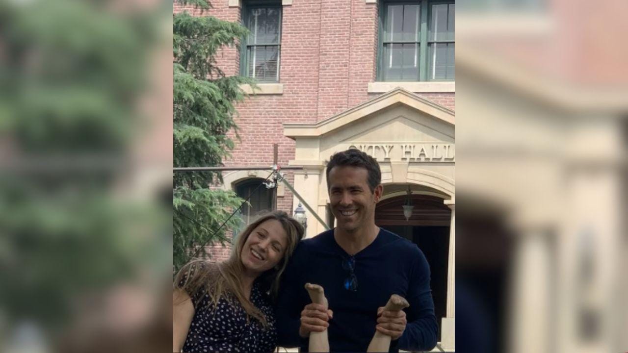Image of Blake Lively and Ryan Reynolds share four kids. Image of Blake Lively and Ryan Reynolds share four kids.