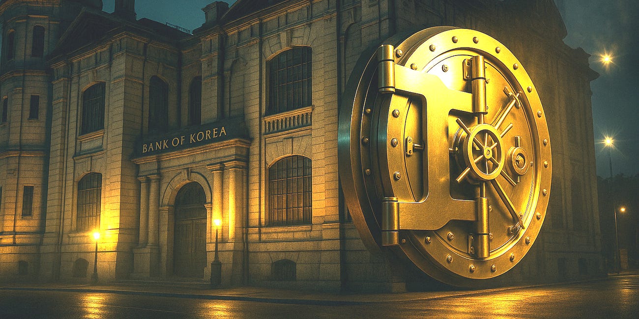 Korea to Add to Gold Reserves as Nations Weigh China Vaulting offers