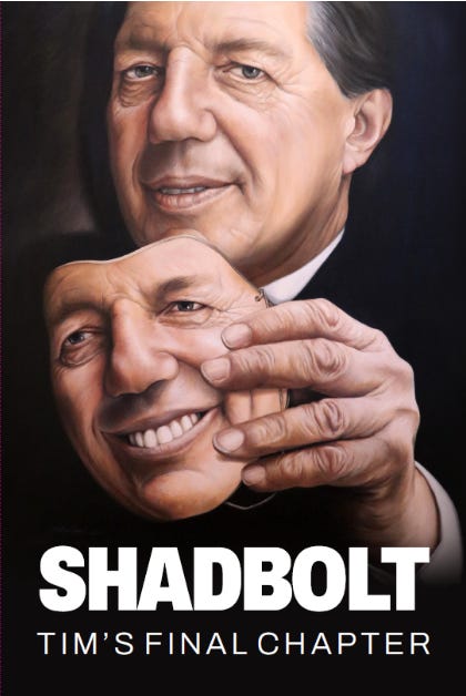 ‘What happened to Tim?’ New book examines Shadbolt’s final years