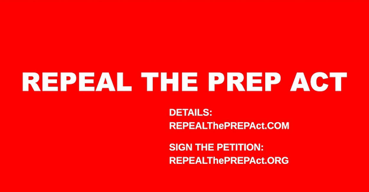 Take This Simple Action to Help REPEAL The PREP Act