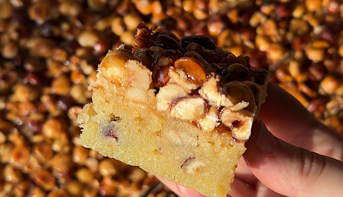 Nut Bars Three Ways - by Cecilia Tolone