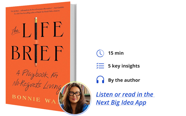 The Life Brief Bonnie Wan Next Big Idea Club