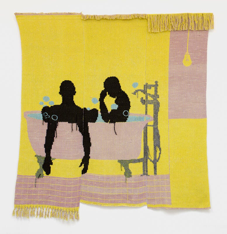 Diedrick Brackens | romance and logistics (2023) | Artsy