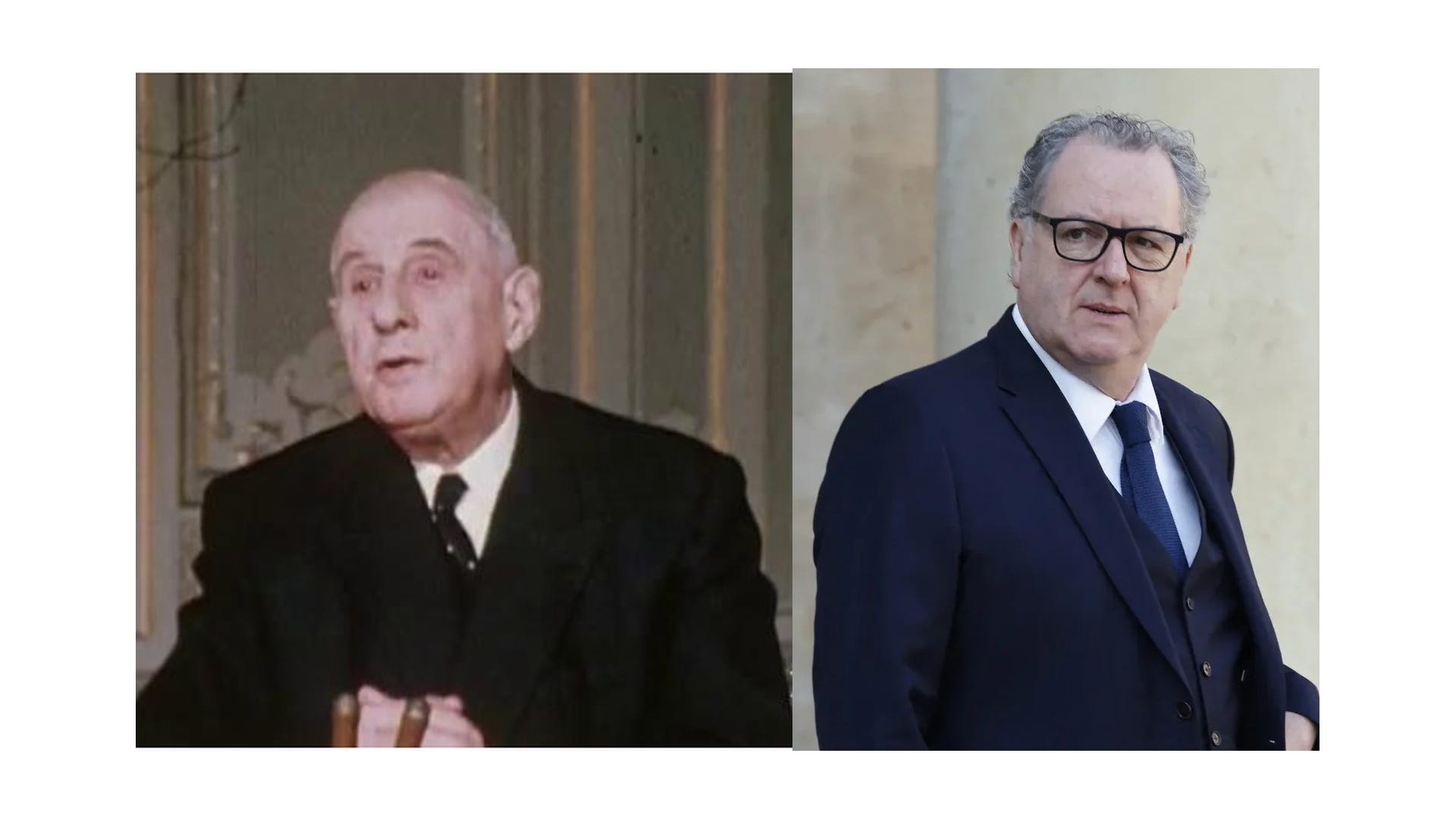 N'est pas de Gaulle qui veut, c'est vrai Richard Ferrand, vous ce sont les escroqueries (prescrites) à la petite semaine