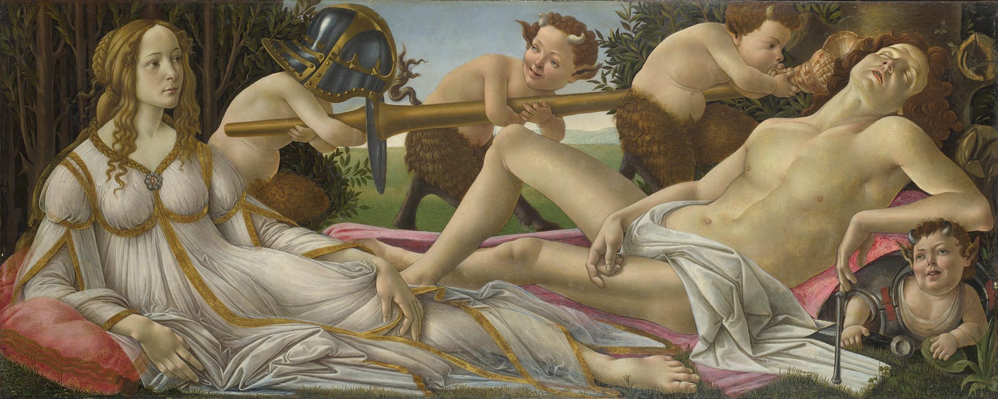 Venus and Mars (Botticelli) - Wikipedia