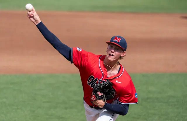How Taylor Rabe delivered for Ole Miss again to help clinch College World Series trip - Yahoo Sports How Taylor Rabe delivered for Ole Miss again to help clinch College World Series trip - Yahoo Sports
