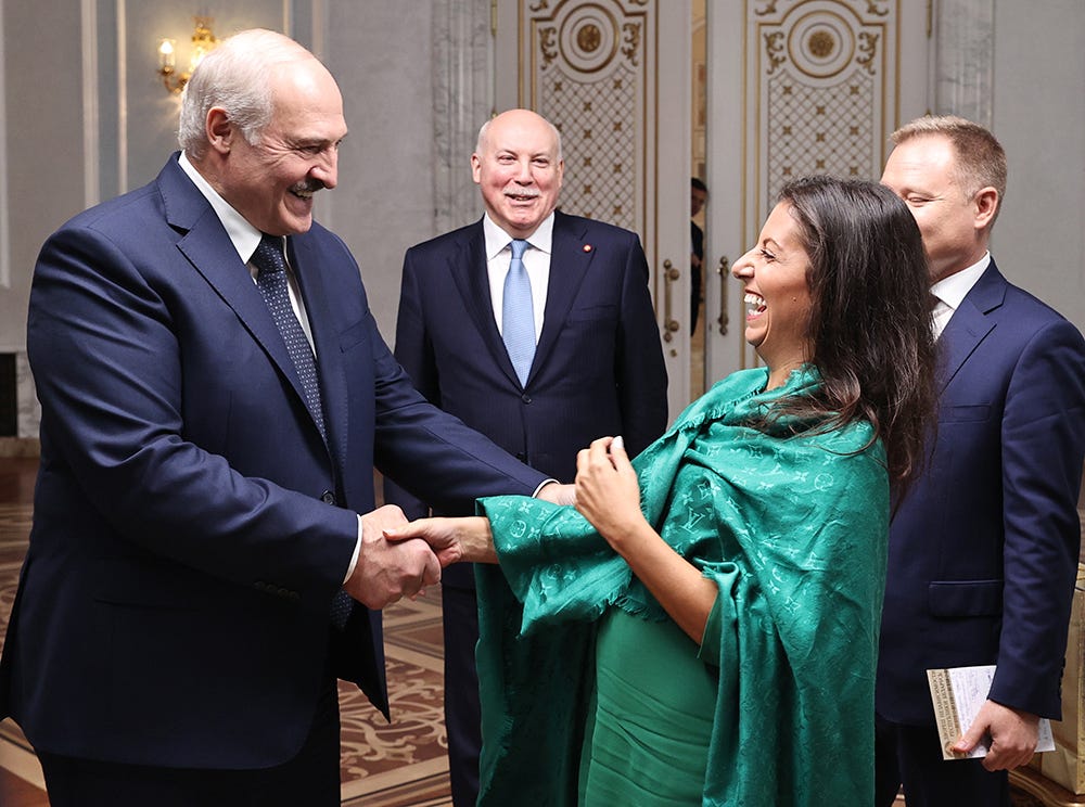 Ваши коллеги упрекают меня, что я вела себя нагло». Маргарита Симоньян про  интервью с Лукашенко. | 10.09.2020 | Санкт-Петербург - БезФормата