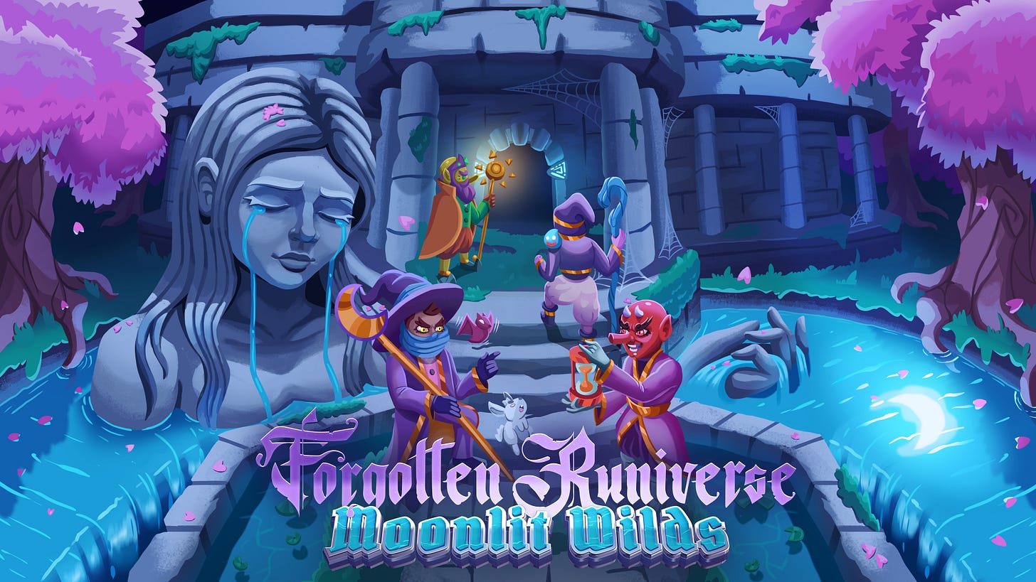 Forgotten Runiverse Moonlit Wild